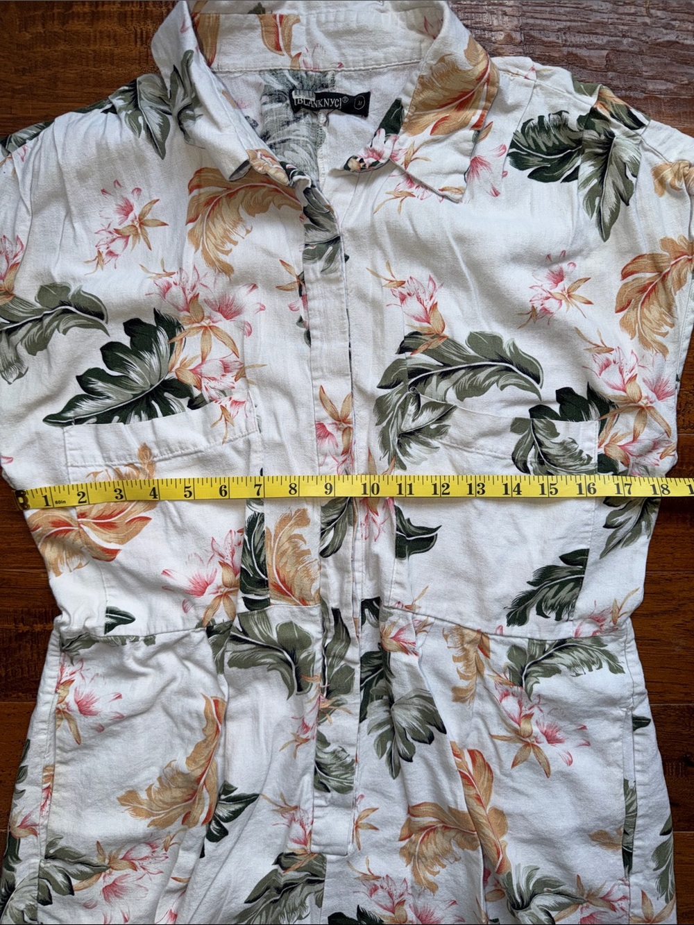 BLANKNYC Garden Party Romper, Medium - Picture 3 of 10